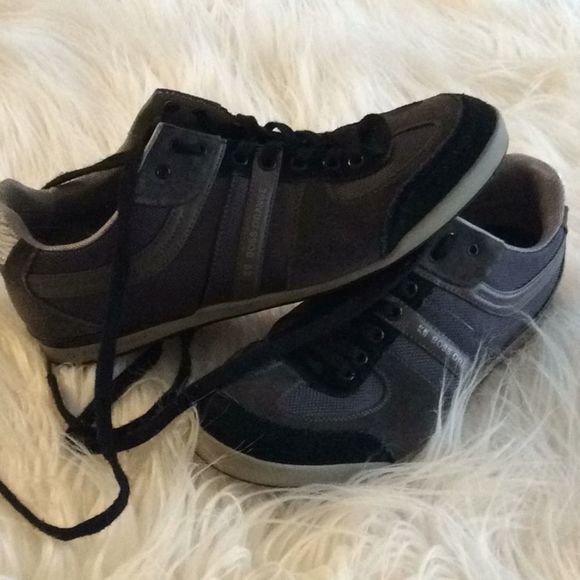 💞BOSS ORANGE 💞suede/canvas shoes - Picture 2 of 8